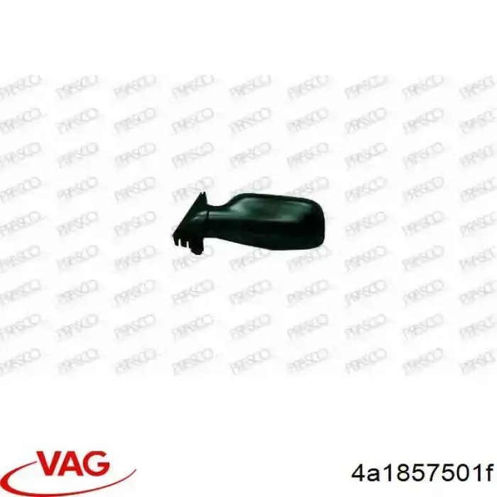 4A1857501F 3FZ VAG espejo retrovisor izquierdo