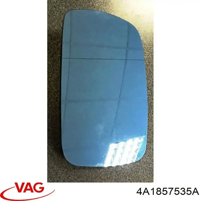 Cristal de espejo retrovisor exterior izquierdo VAG 4A1857535A precio, desde 13,47 EUR