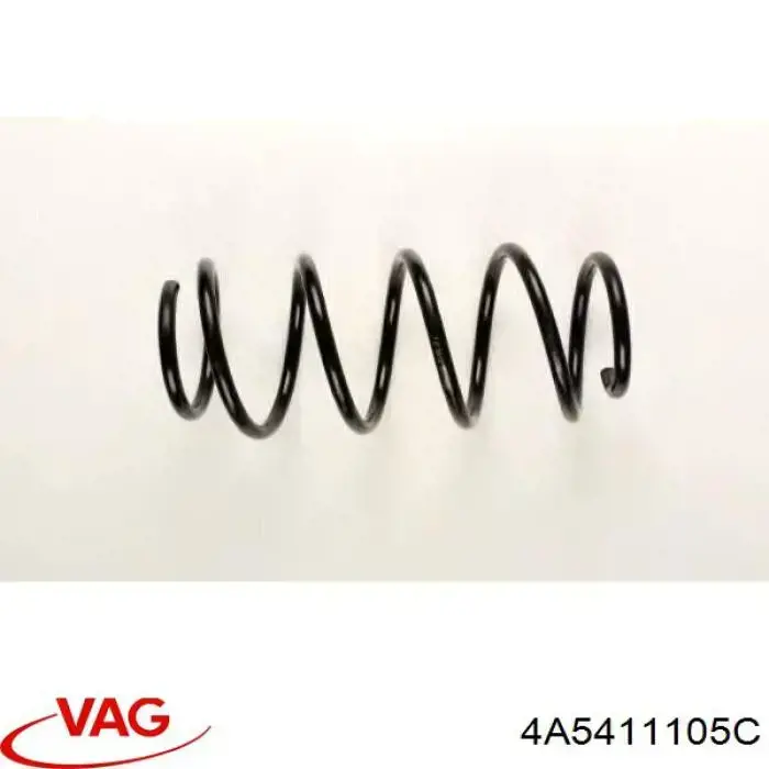 4A5411105C VAG Muelle delantero
