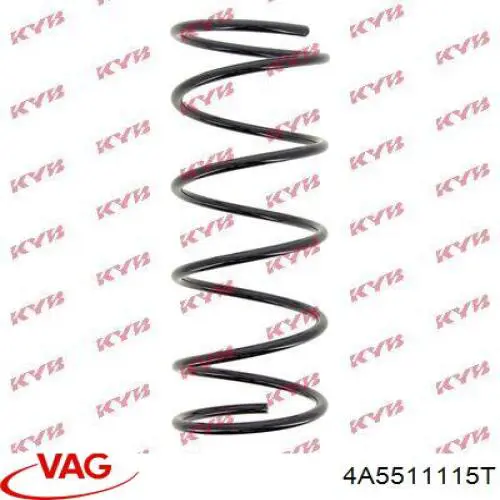Muelle de suspensión trasero VAG 4A5511115T precio, desde  