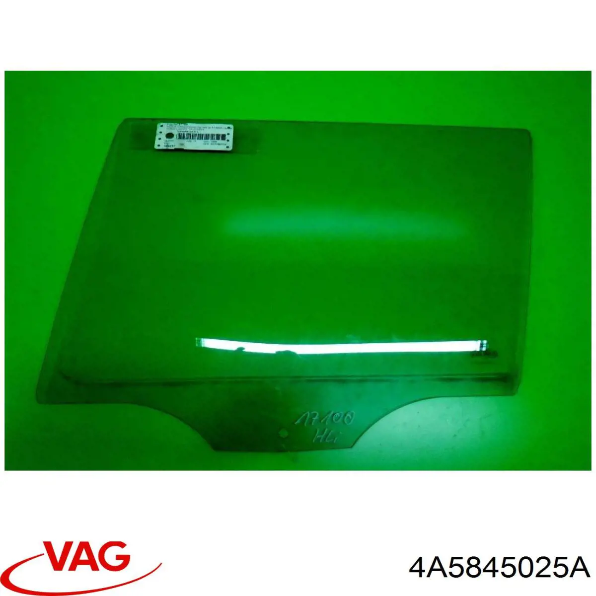 Cristal de puerta trasera izquierda VAG 4A5845025A precio, desde 71,98 EUR