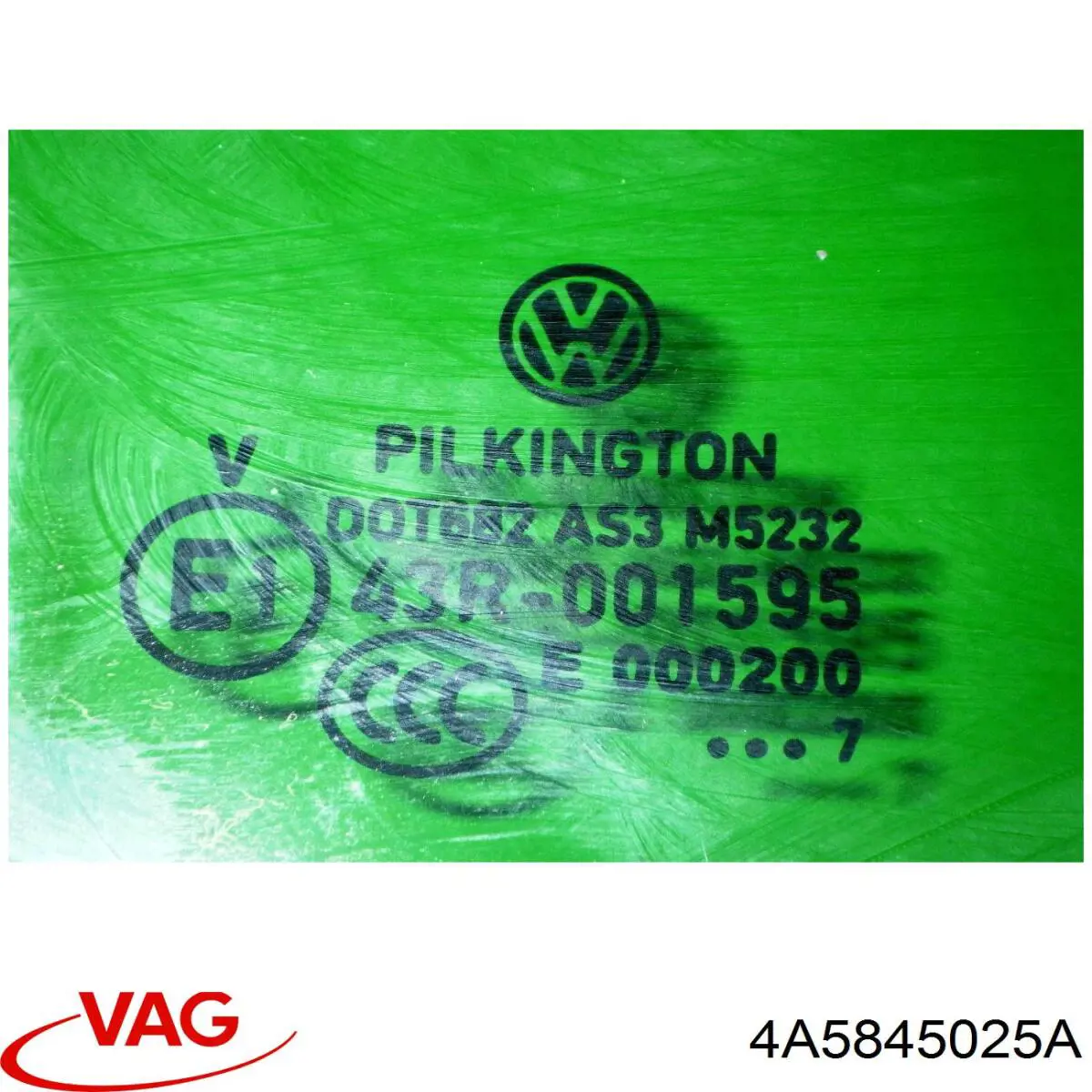 Comprar 4A5845025A VAG Cristal de puerta trasera izquierda
