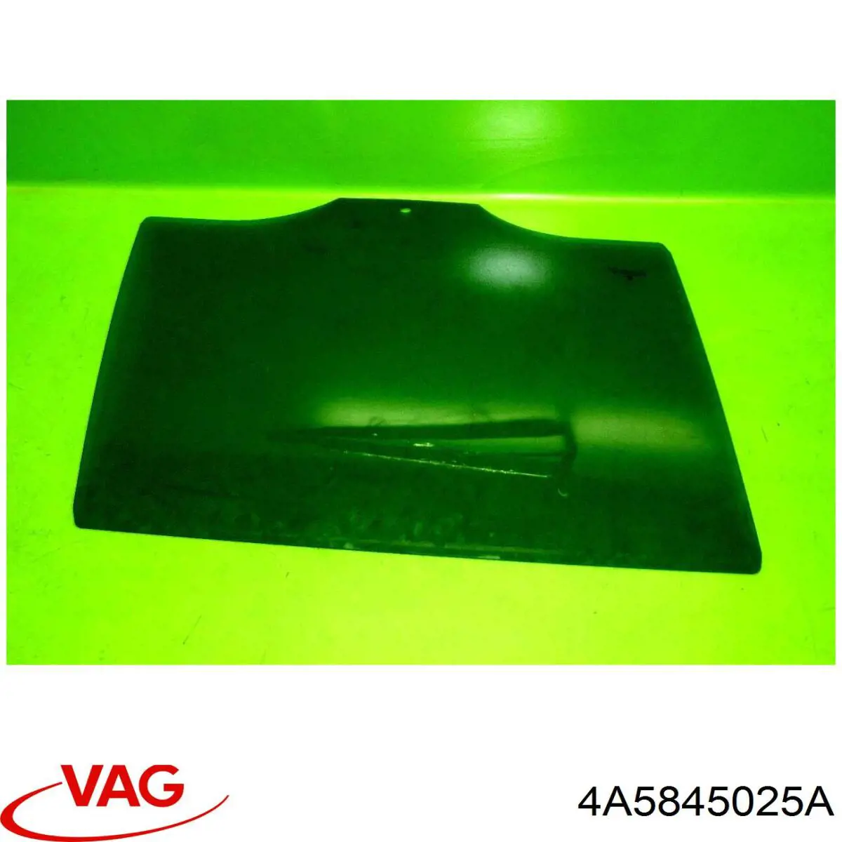 Cristal de puerta trasera izquierda 4A5845025A VAG