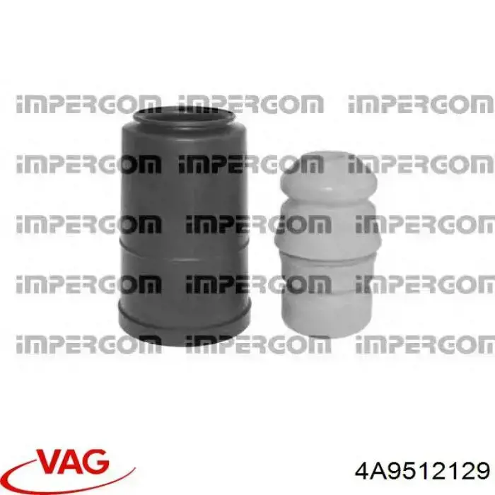 4A9512129 VAG Guardapolvos amortiguador & topes de suspensión