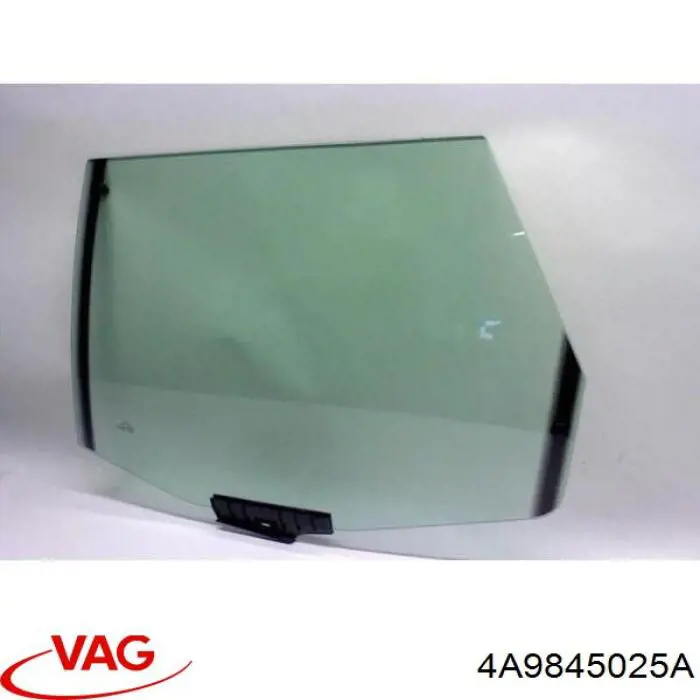 4A9845025A VAG Cristal de puerta trasera izquierda