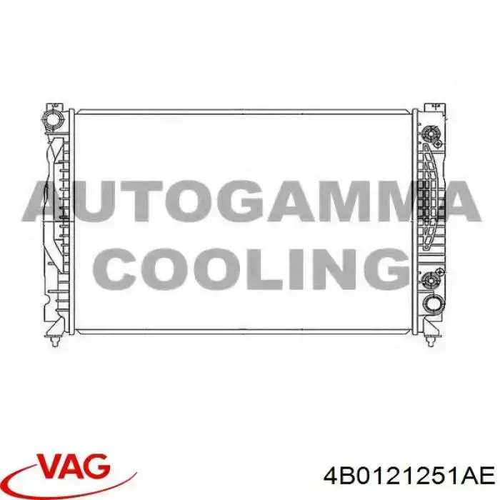 Comprar 4B0121251AE VAG Radiador de auto