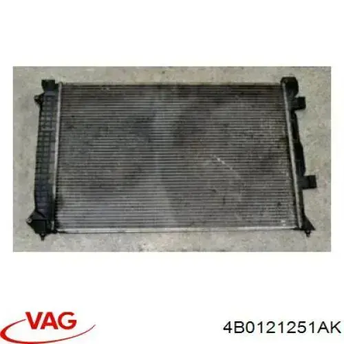 Radiador 4B0121251AK VAG