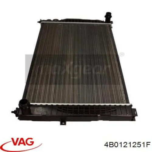 4B0121251F VAG radiador
