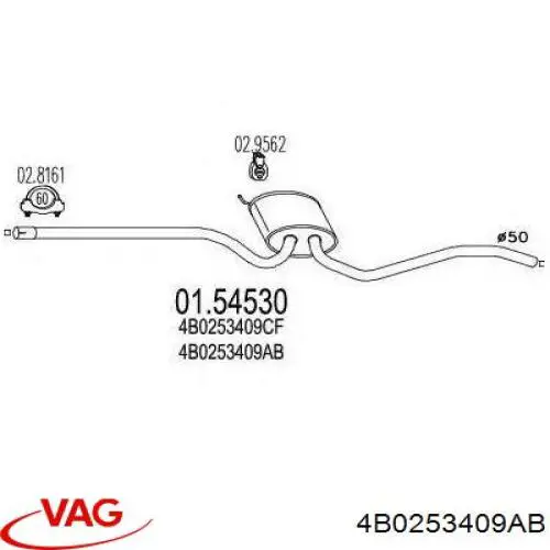 4B0253409AB VAG