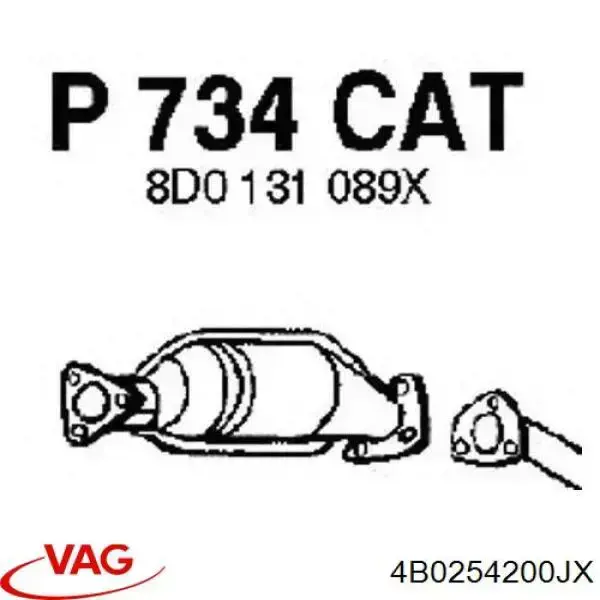 Comprar 099059 Bosal Catalizador