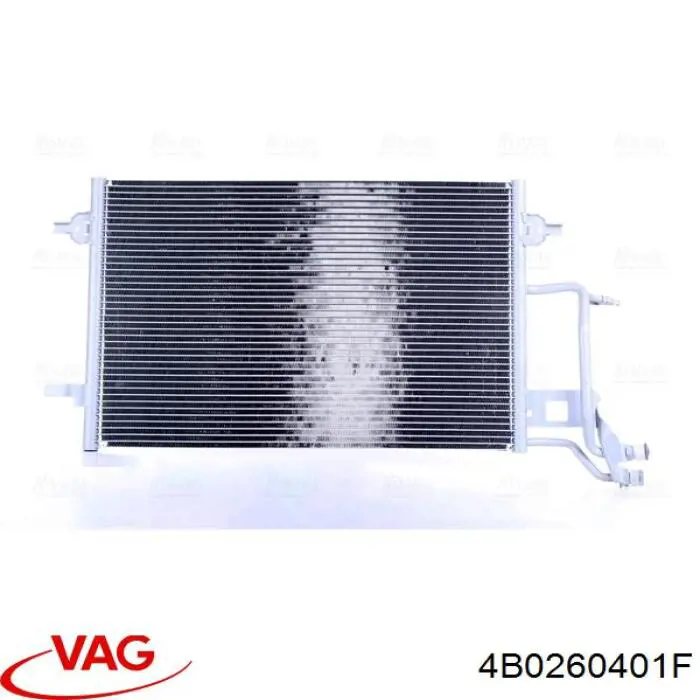 4B0260401F VAG condensador aire acondicionado