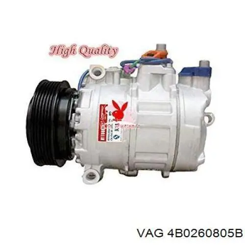 Compresor de aire acondicionado 4B0260805B VAG