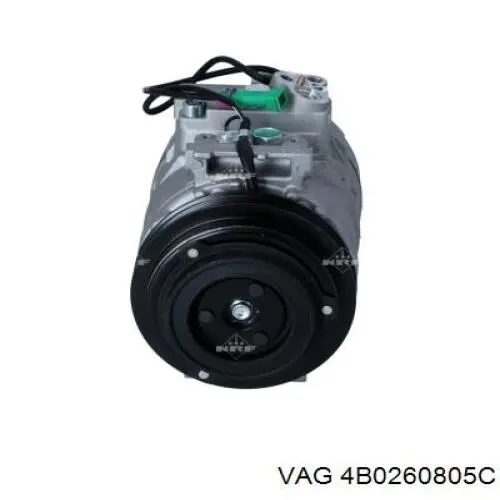 Compresor de aire acondicionado 4B0260805C VAG