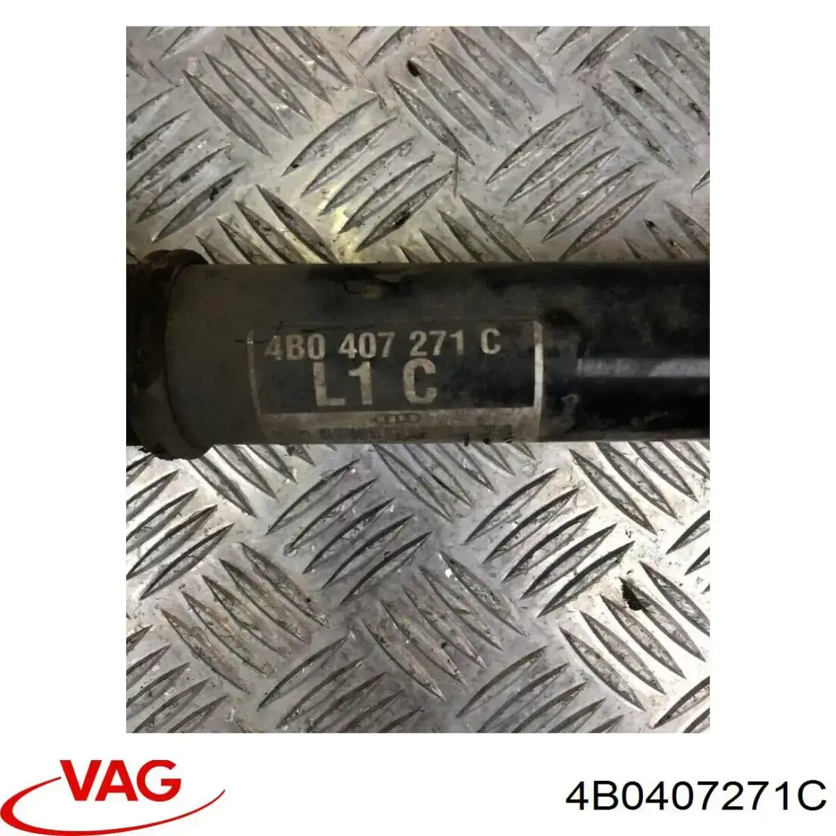 Semieje delantero izquierdo 4B0407271C VAG