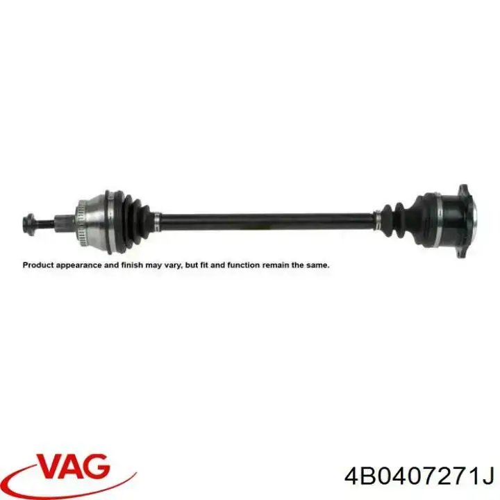 Comprar 4B0407271J VAG Semieje delantero izquierdo