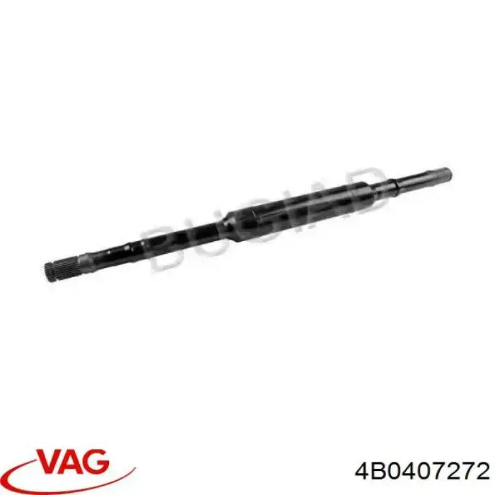 4B0407272 VAG Semieje delantero derecho