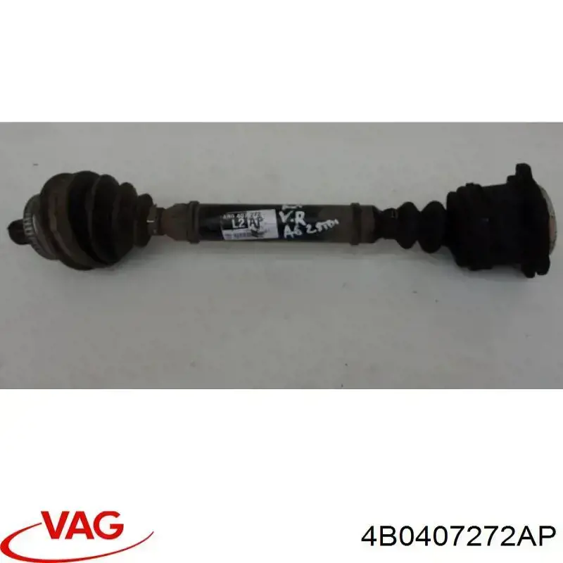 Semieje delantero derecho 4B0407272AP VAG