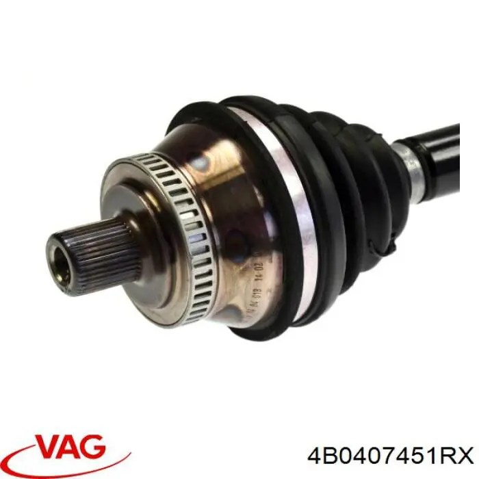 4B0407451RX VAG árbol de transmisión delantero