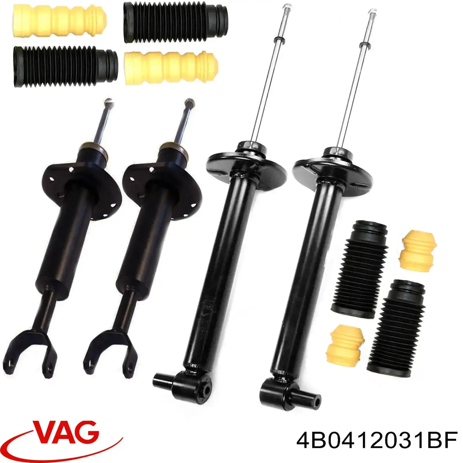 Amortiguador delantero VAG 4B0412031BF