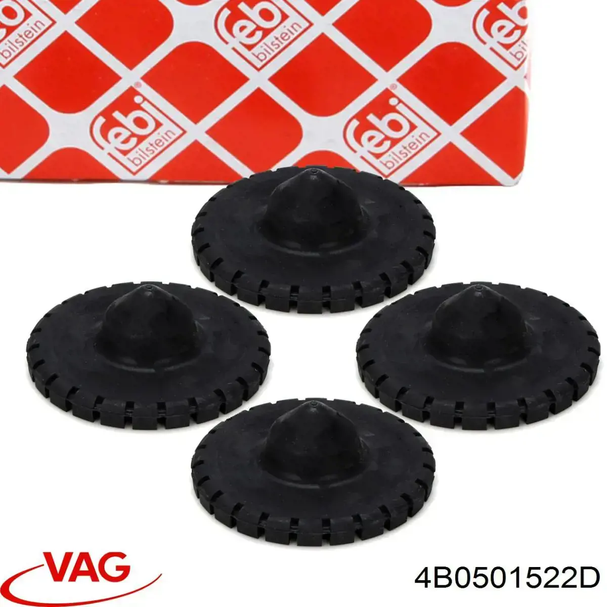 4B0501522D VAG Soporte de viga trasera