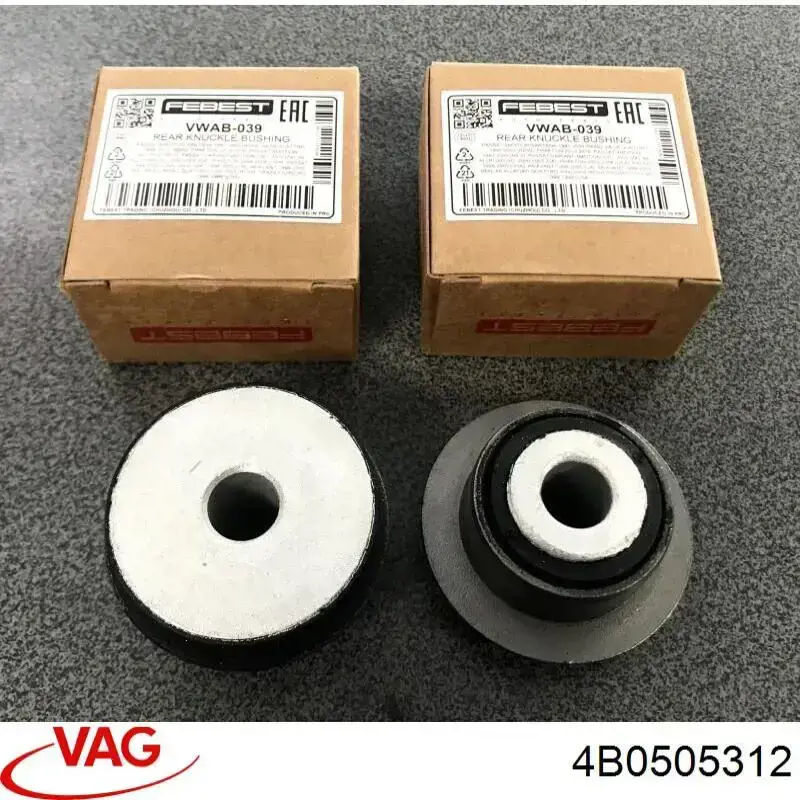 Brazo inferior derecho de la suspensión trasera VAG 4B0505312 precio, desde 58,08 EUR