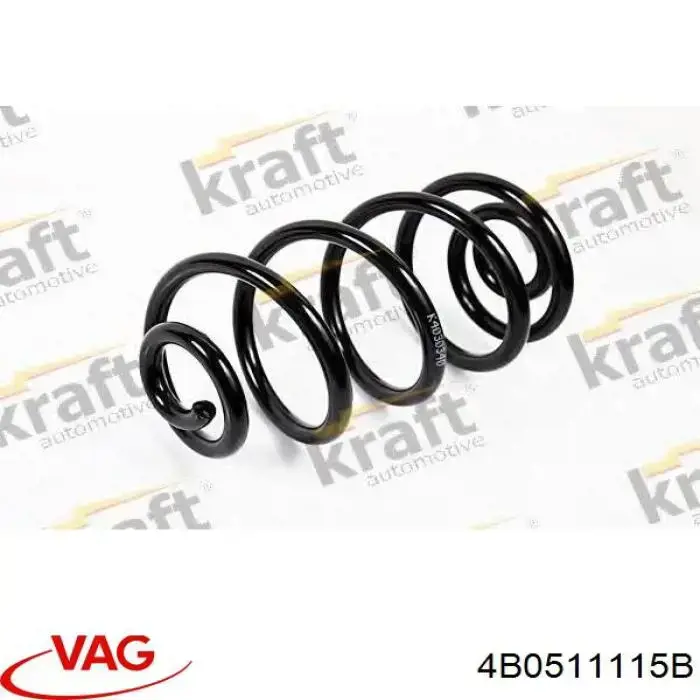 Comprar 4B0511115B VAG Muelle de eje trasero