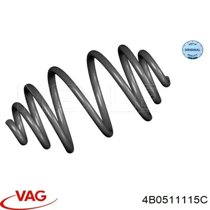 Muelle de suspensión trasero VAG 4B0511115C precio, desde 31,42 EUR