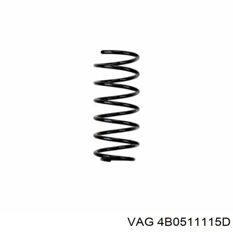 Comprar 4B0511115D VAG Muelle de eje trasero