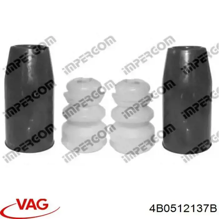 Comprar 4B0512137B VAG Guardapolvo amortiguador trasero