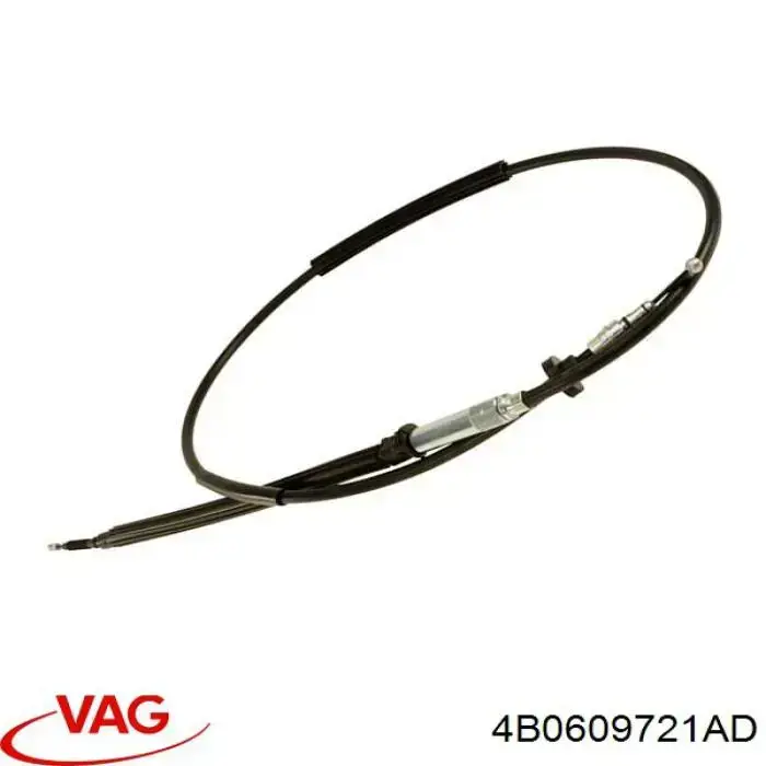 4B0609721AD VAG cable de freno de mano trasero derecho/izquierdo