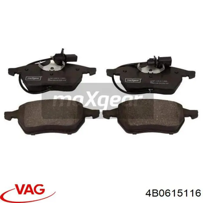 Pastillas de freno delanteras Audi A6 4F2