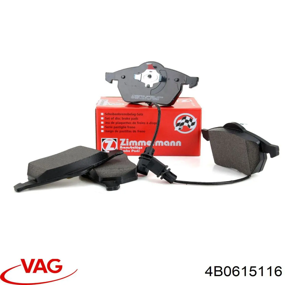 Pastillas de freno delanteras Audi A6 4F2