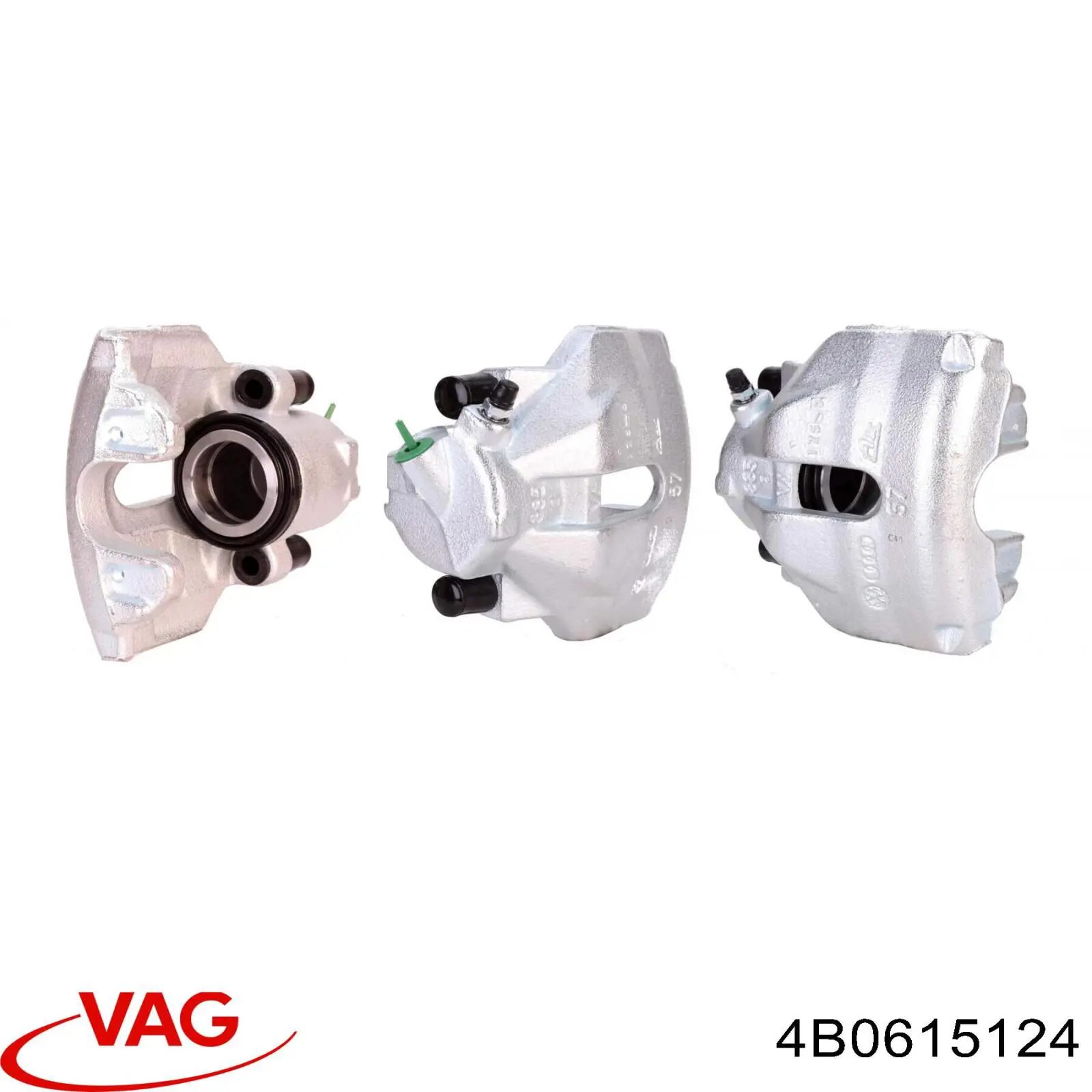 Pinza de freno delantera derecha 4B0615124 VAG