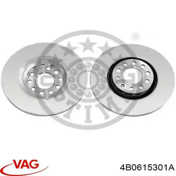 Frenos delanteros VAG 4B0615301A precio, desde 49,75 EUR