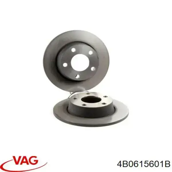 Disco de freno trasero 4B0615601B VAG