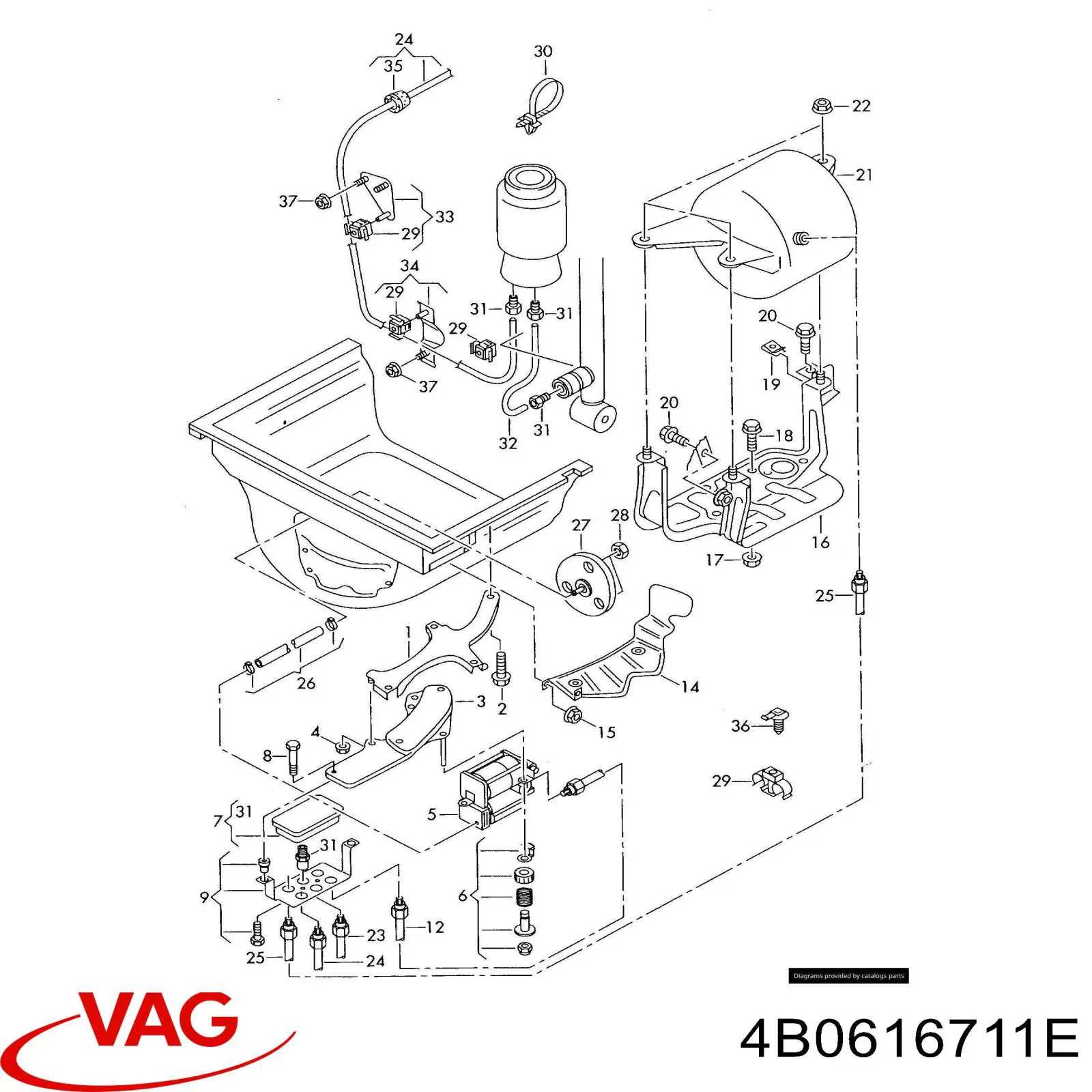  VAG 4B0616711E precio, desde 19,47 EUR