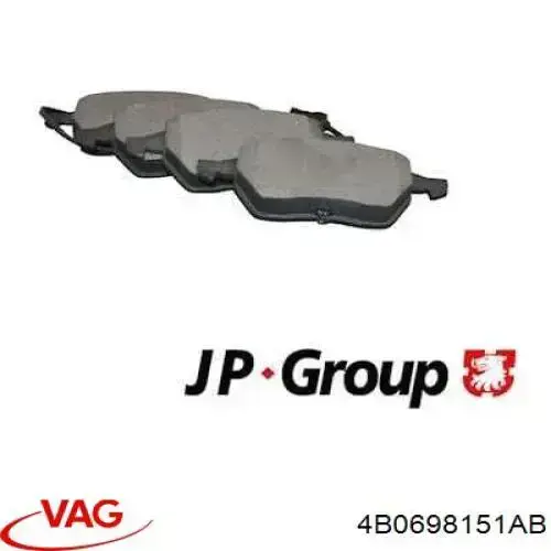 Comprar 4B0698151AB VAG Pastillas delanteras de freno