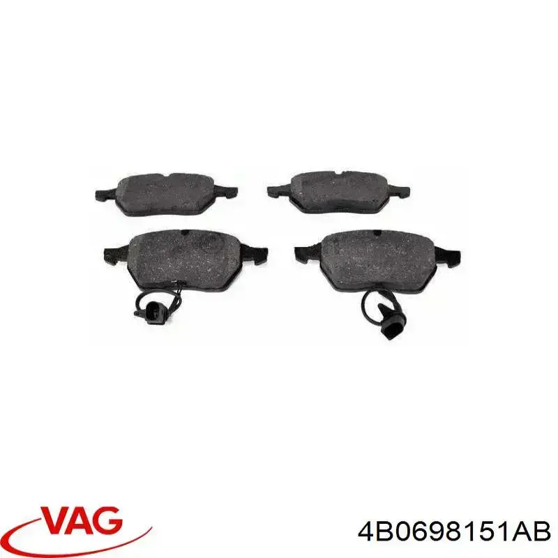 Pastillas freno delanteras VAG 4B0698151AB precio, desde 61,98 EUR