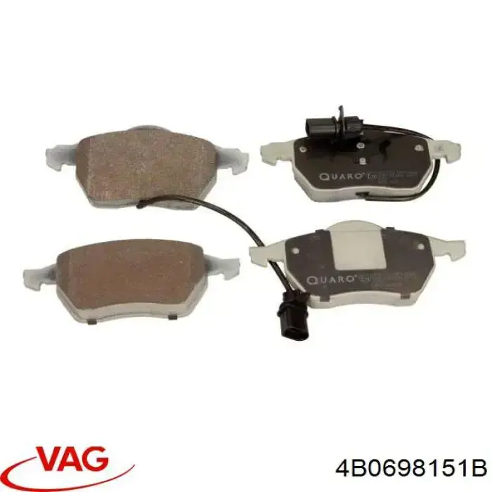 Pastillas de freno delanteras Audi A6 4F2