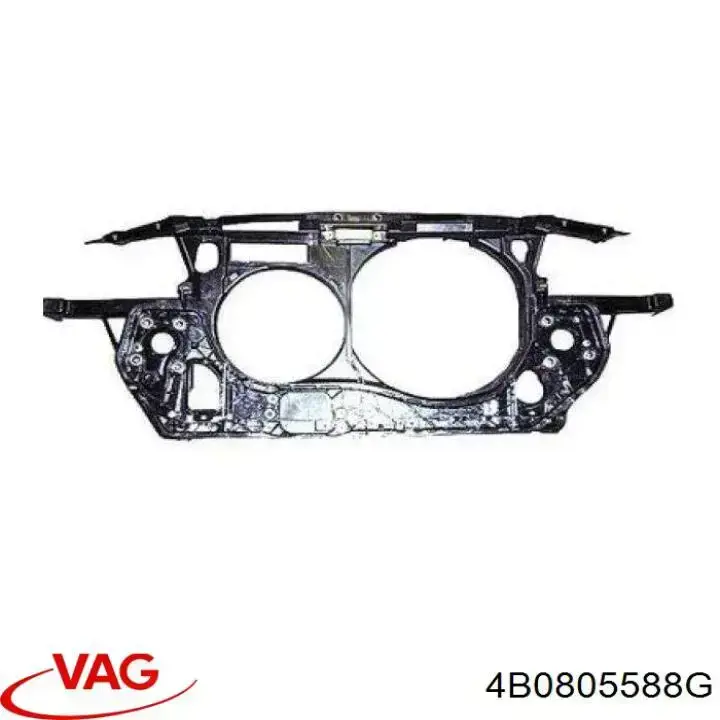 Soporte de radiador completo 4B0805588D VAG