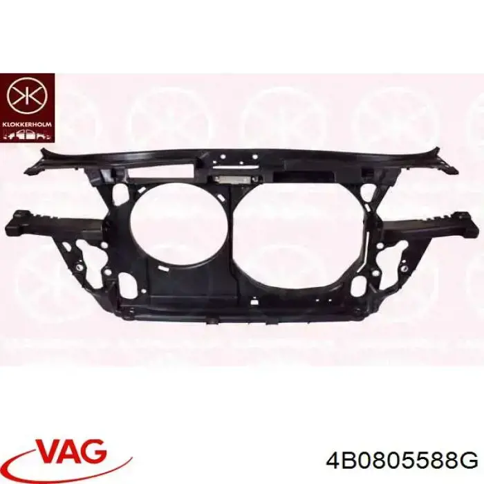 Soporte de radiador completo 4B0805588D VAG