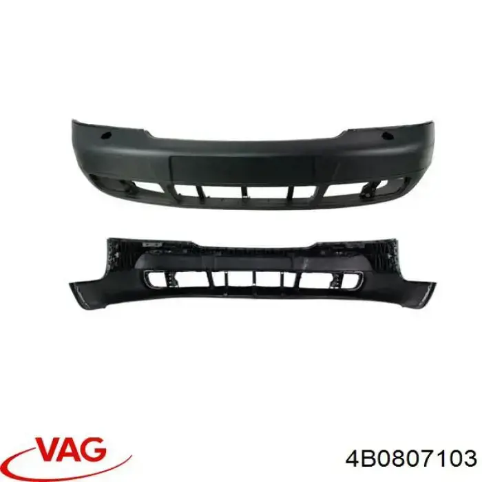 Parachoques delantero VAG 4B0807103 precio, desde 116,91 EUR