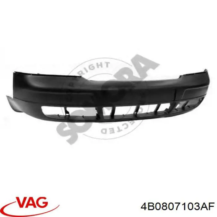 Parachoques delantero VAG 4B0807103AF precio, desde 124,66 EUR