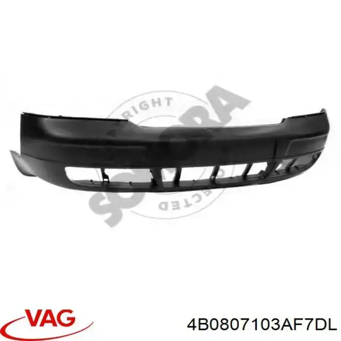 Parachoques delantero VAG 4B0807103AF7DL precio, desde 103,50 EUR