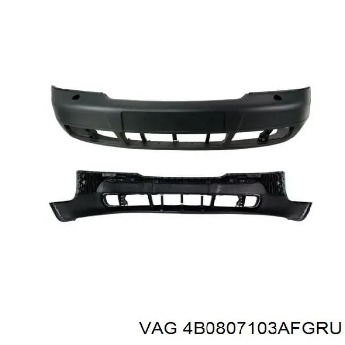 Parachoques delantero VAG 4B0807103AFGRU precio, desde 116,91 EUR