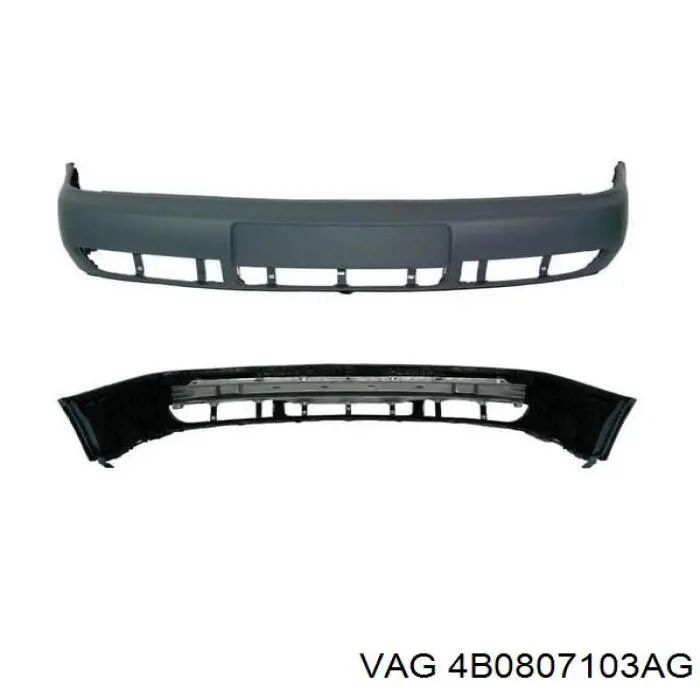 AD0331021 Prasco Paragolpes delantero