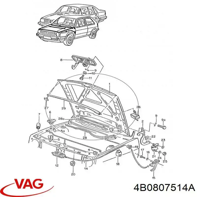 4B0807514A VAG 