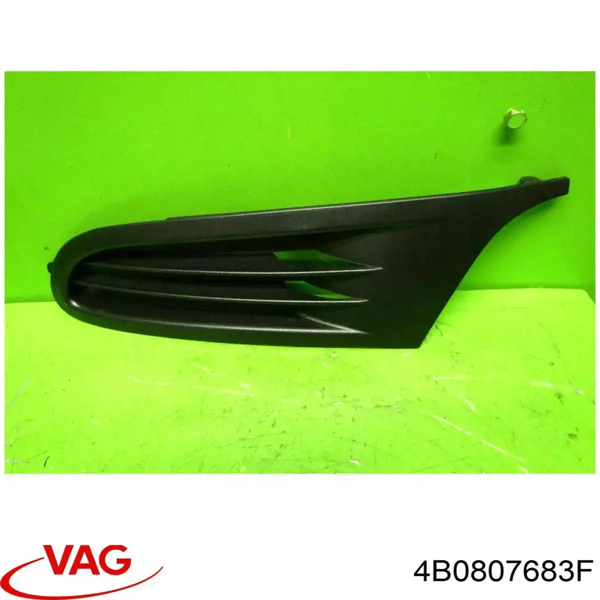 Rejilla de ventilación, paragolpes delantero, central VAG 4B0807683F precio, desde 14,59 EUR
