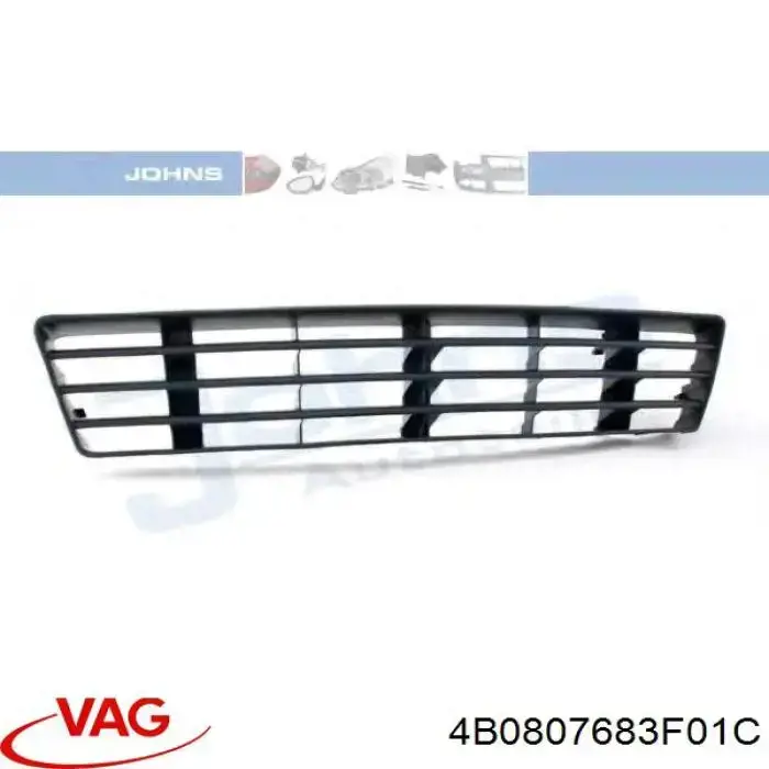Rejilla de ventilación, parachoques trasero, central Audi A6 C5 (4B2, 4B4)
