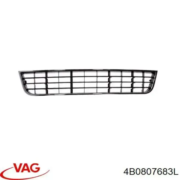 Rejilla del parachoques delantero, central VAG 4B0807683L